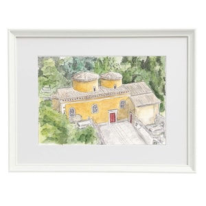 Ypapandi, Byzantine Church on Paxos, Greece by Poppy on Paxos