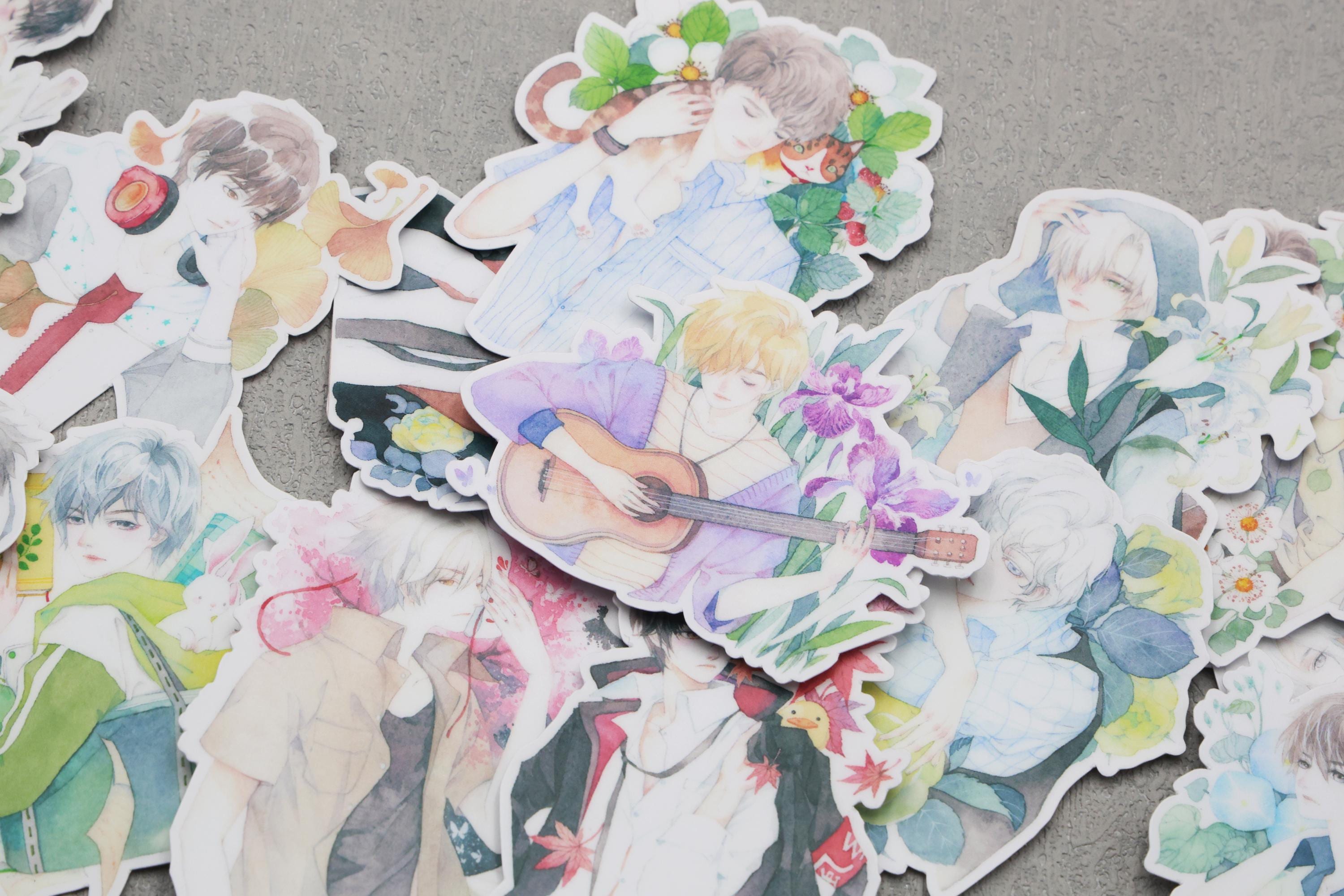 Clean Boy Sticker Fashion Street Boy Sticker, Comic Boy Stickers Pack~die-cut Sticker ...