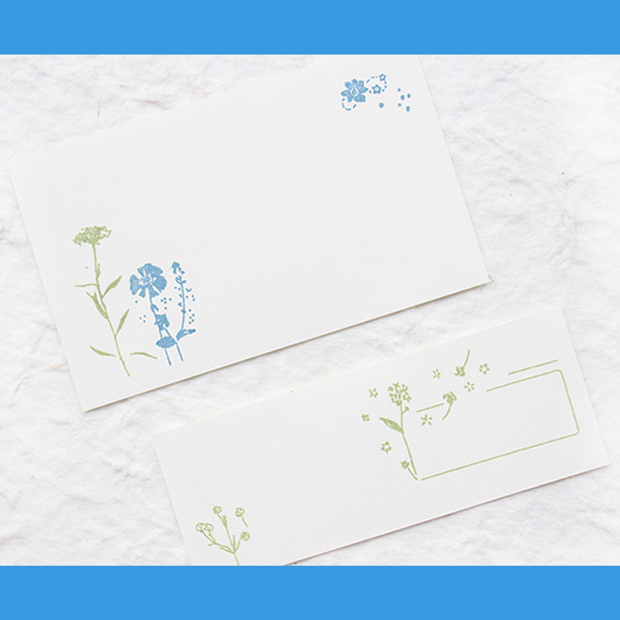 Clear Stamp Set / Clear Stamps / Leaves Note Notice Leaf Vine Plant ...