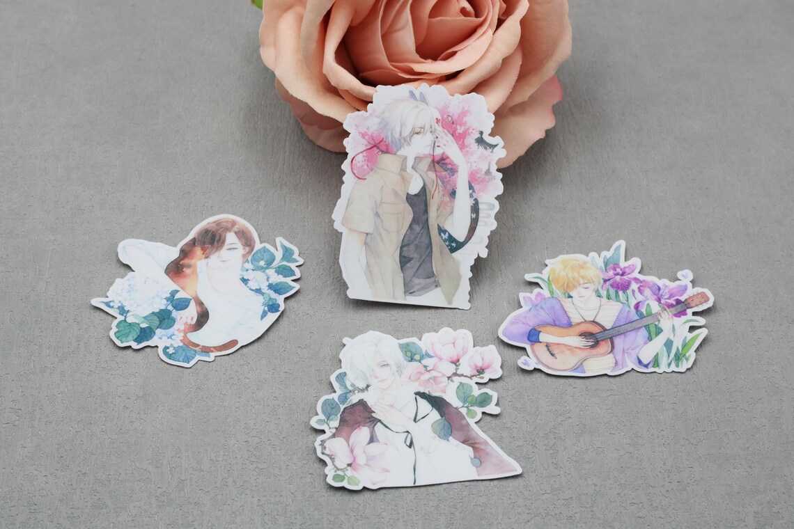 Fashion Street Boy Sticker, Comic Boy Stickers Pack~die-cut Sticker ...