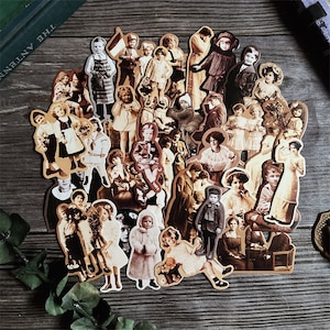 Klassiek vintage mensenkaarten | Vintage zwart-wit uit de gouden eeuw Vintage klassieke oude foto's Y06