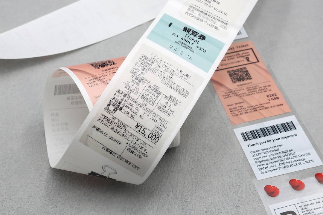 Receipt Invoice PET Washi Tape ｜sales Business Old Receipt Invoice M04 ...