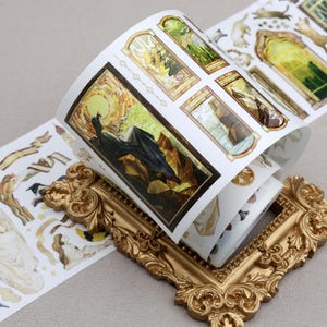 European classical royal PET Tape | castle window angel church washi tape PET tape M04 #10