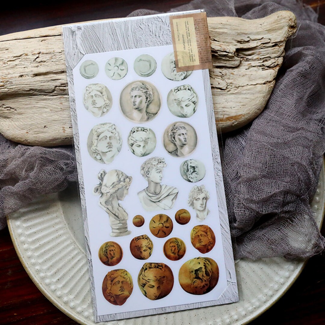 RUB-ON Stickers | European David Plaster Statue Art Crafts Rub on ...