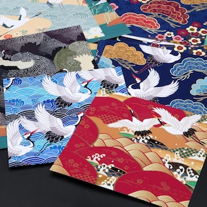 Stickers motifs japonais | autocollants en papier de style japonais vintage, collage, journal indésirable, ML05