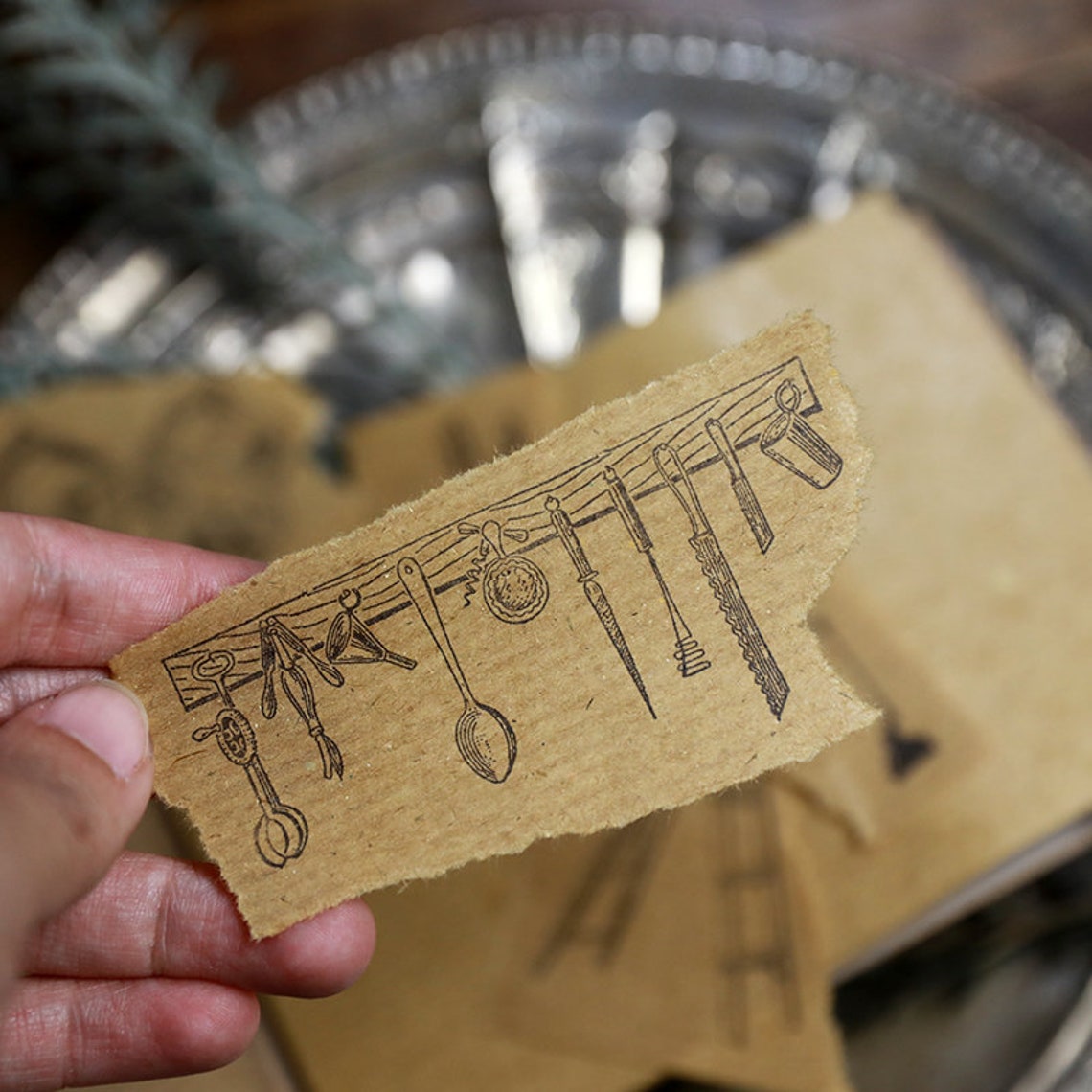 50pcs/pack Onion skin paper yellow vintage thin paper Etsy