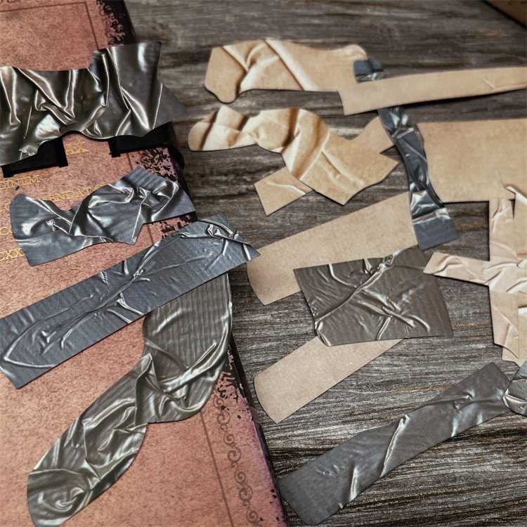 Tape Sticker Tape Packing Tape Stickers Junk Journal Kit Etsy