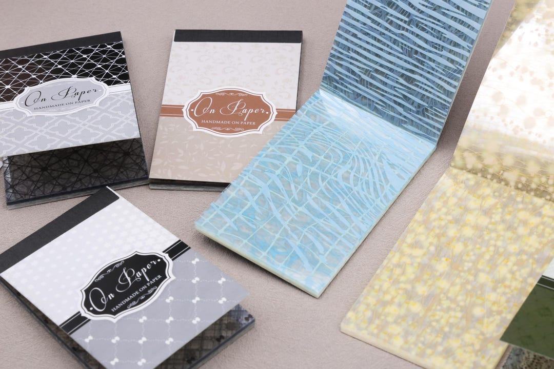 Sticker Booklet Design PET Sticker Mini Booklet | 30 Sheets Geometric Dots Lines Pattern ...
