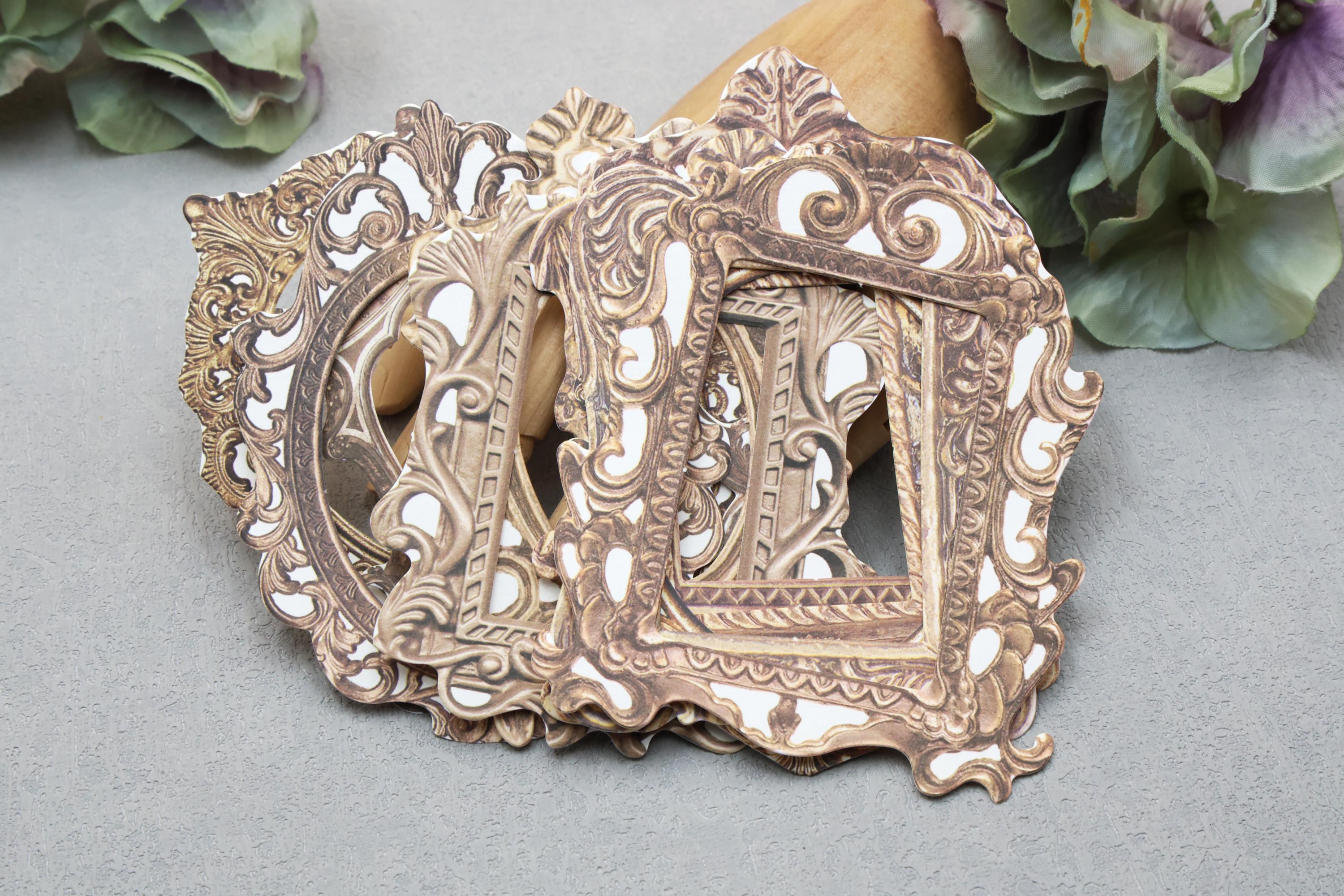 6 Long Decorative Dot Pattern Border Edging Metal Cutting Dies – Card Making, E7