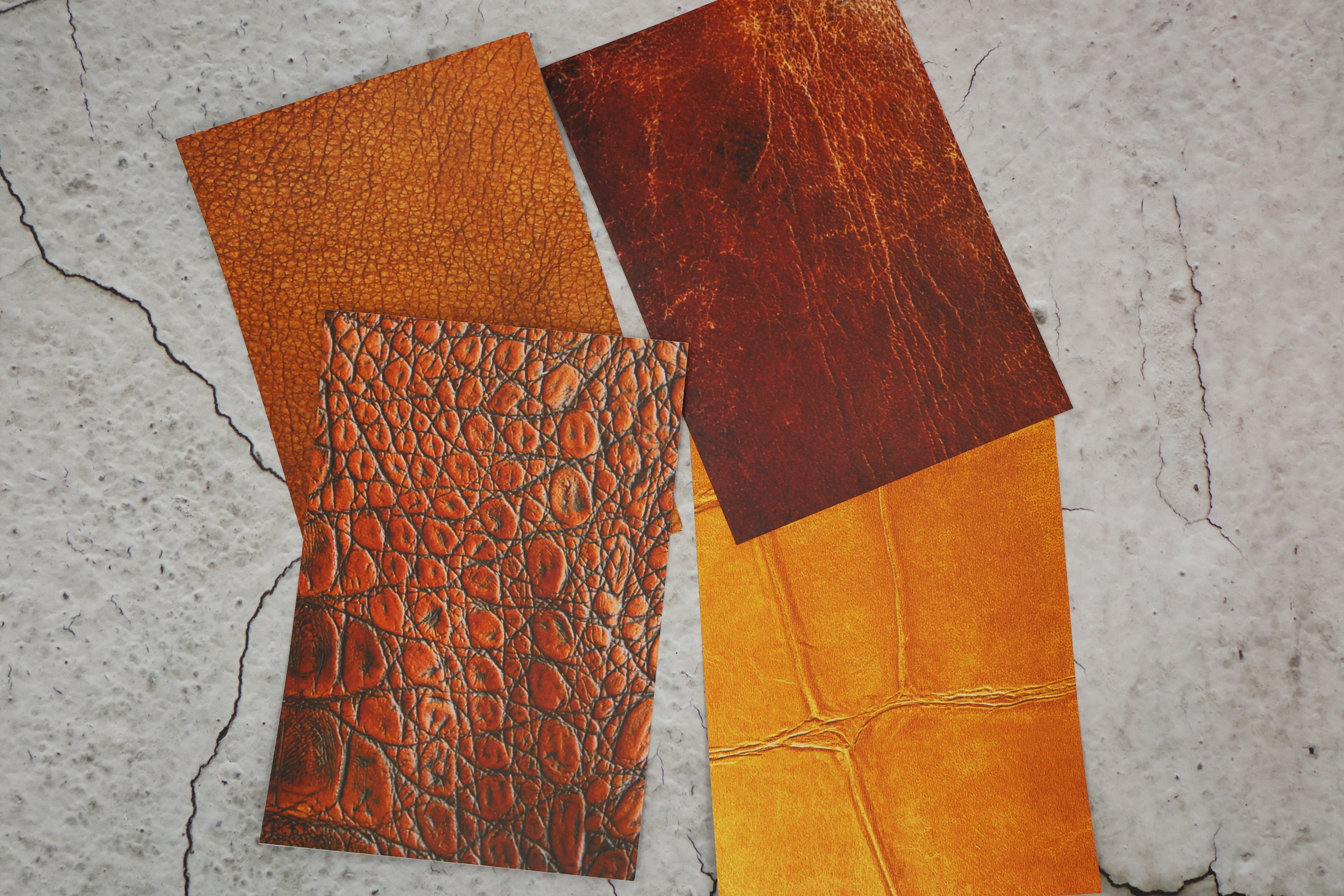Leather Texture Paper Sticker | Leather Vintage Leather Stickers , Junk ...