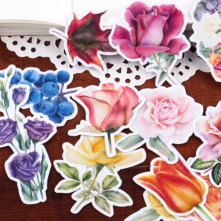 Plant Stickers – Rose and Fawn