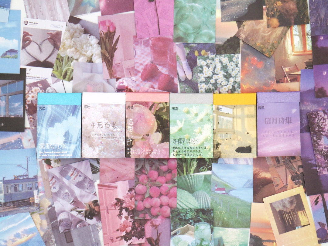 Mini Washi Stickers 50 Pages Assorted Sticker Pattern Journal Washi