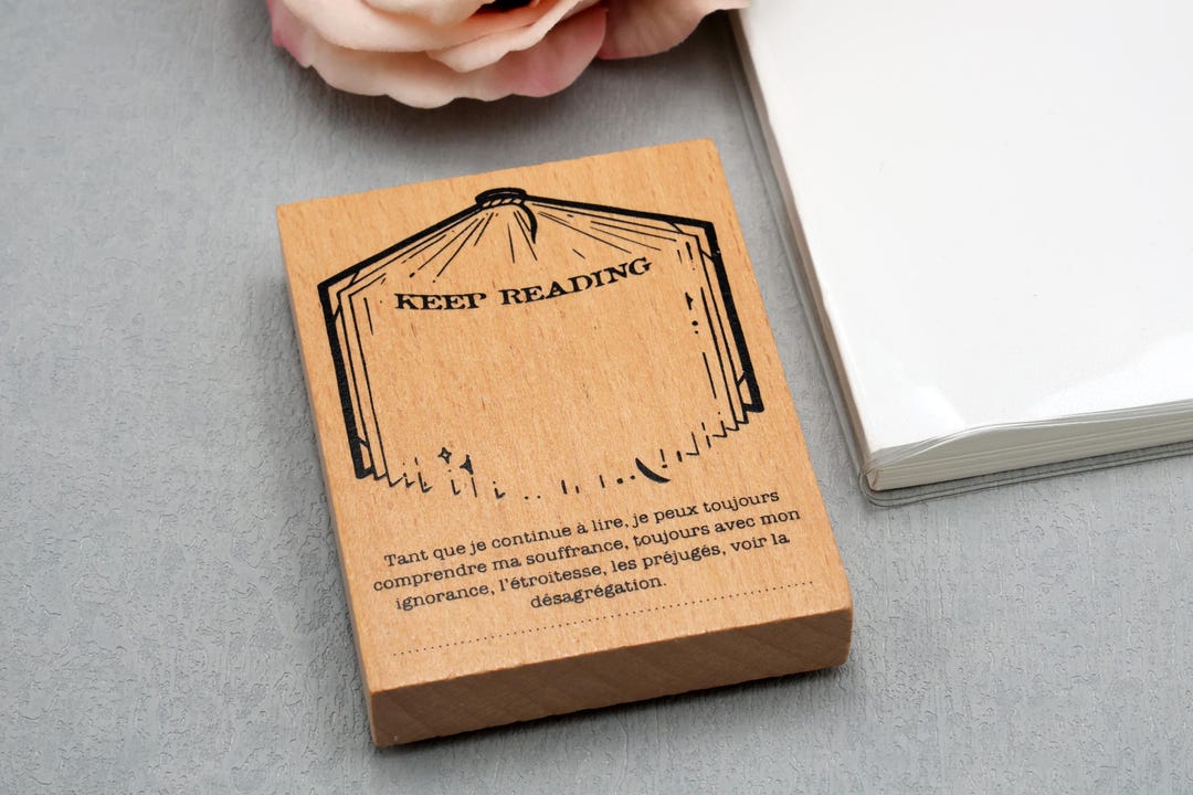 Reading Books Themed Wood Rubber Stamps | Bookworm Reader Wood Stamp ...