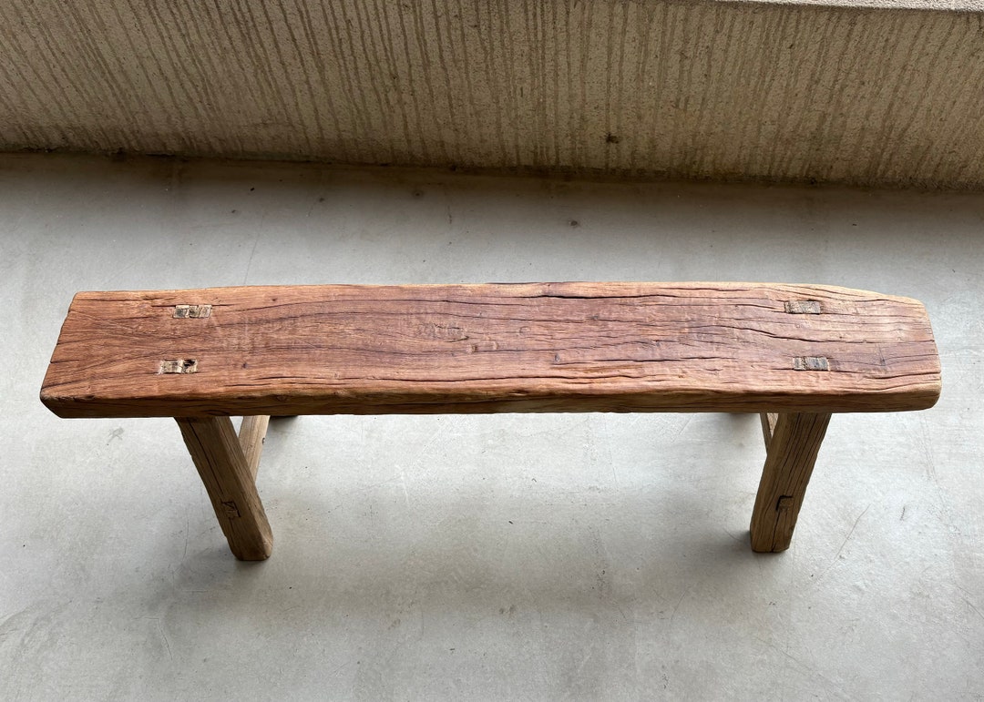 Second hand online wooden bench