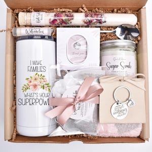 Surrogate Basket, Surrogacy Gifts, Surrogate Mother, Surrogate Gift Box, Surrogate Birthday, IVF Care Package, IVF Transfer Day