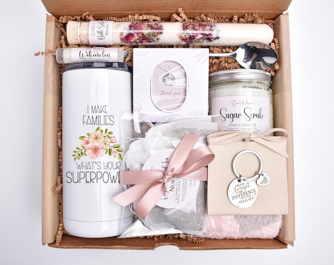 Surrogate Basket, Surrogacy Gifts, Surrogate Mother, Surrogate Gift Box, Surrogate Birthday, IVF Care Package, IVF Transfer Day