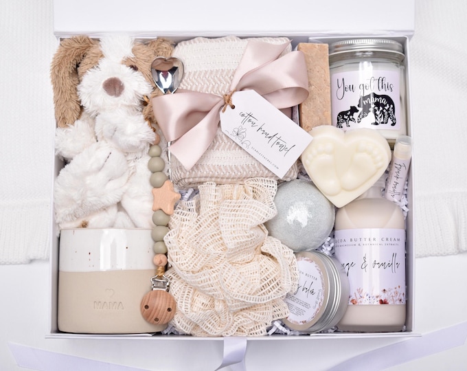First Time Mom Pregnancy Gift Box, You Got This Mama, 3rd Trimester, Expecting Mother, New Mom & Baby Care Package, Mom To Be Gift Basket
