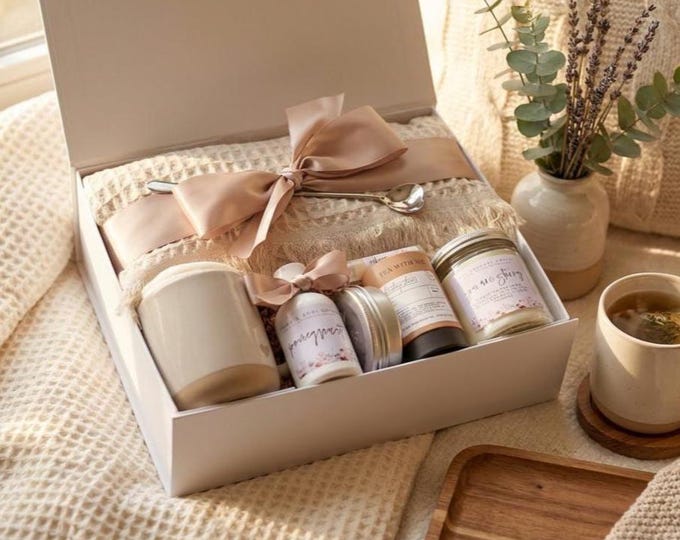 Cancer Care Package For Her, Breast Cancer Gift Box, Gifts For Women, Cancer Survivor, Chemo Gift Basket, Comfort Care Package, Warrior Mug