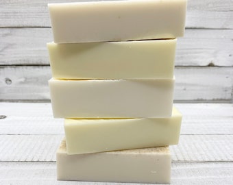 Shea Butter Soap, Large Soap Bar, Natural Soap Bar, Honey Oatmeal Soap, Moisturizing Soap, Dry Sensitive Skin Soap, Lemon Lavender Soap