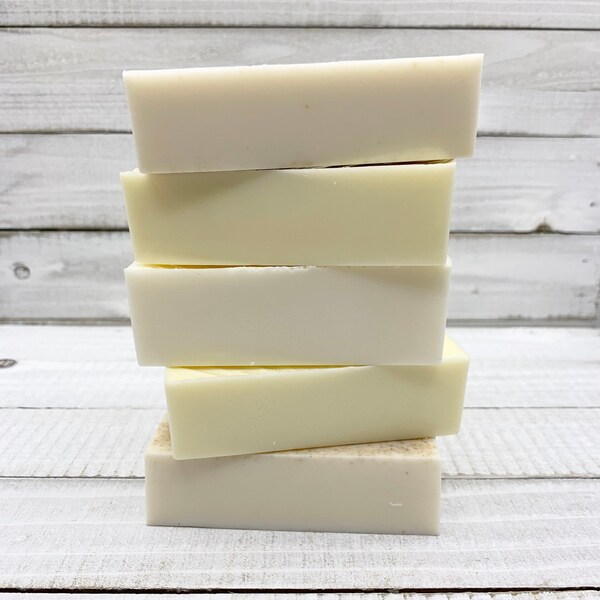Shea Butter Soap, Large Soap Bar, Natural Soap Bar, Honey Oatmeal Soap, Moisturizing Soap, Dry Sensitive Skin Soap, Lemon Lavender Soap
