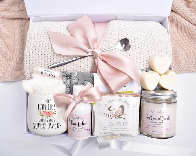 Surrogate Gift Box, Surrogate Mother, IVF Care Package, Surrogate Basket, Surrogate Transfer Day, Personalized Tumbler, Surrogacy Gifts