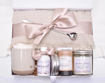 Cancer Care Package For Her, Breast Cancer Gift Box, Gifts For Women, Cancer Survivor, Chemo Gift Basket, Comfort Care Package, Warrior Mug