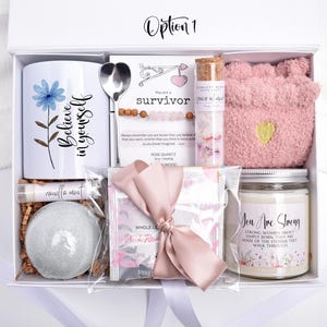 Cancer Care Package, Cancer Gifts For Her, Cancer Gift Box, Cancer Gift Basket, Chemo Care Package, Breast Cancer Gifts, Cancer Recovery