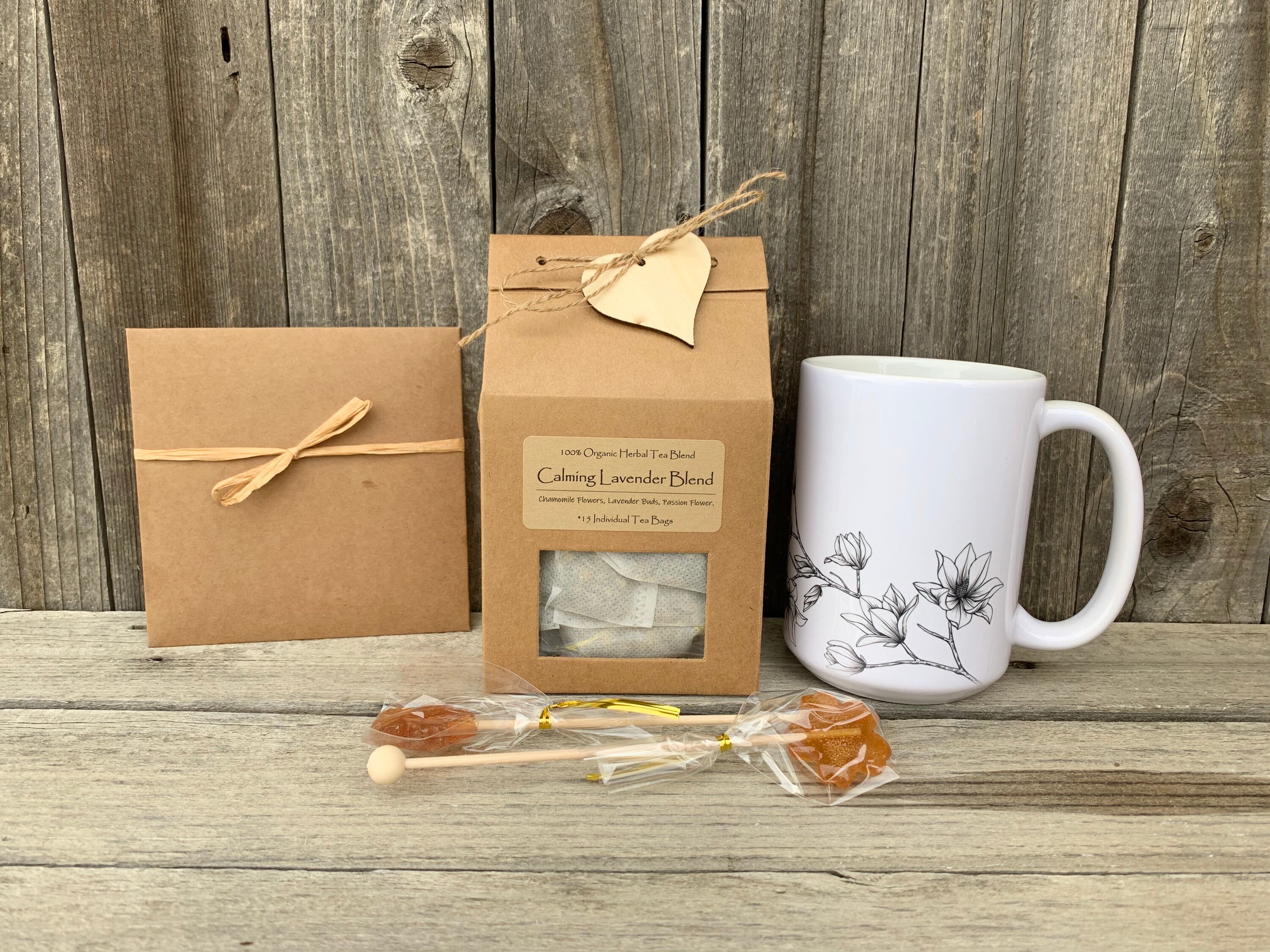 Gift Baskets For Women, Mom Birthday Gift Basket, Tea And Mug Gift Set