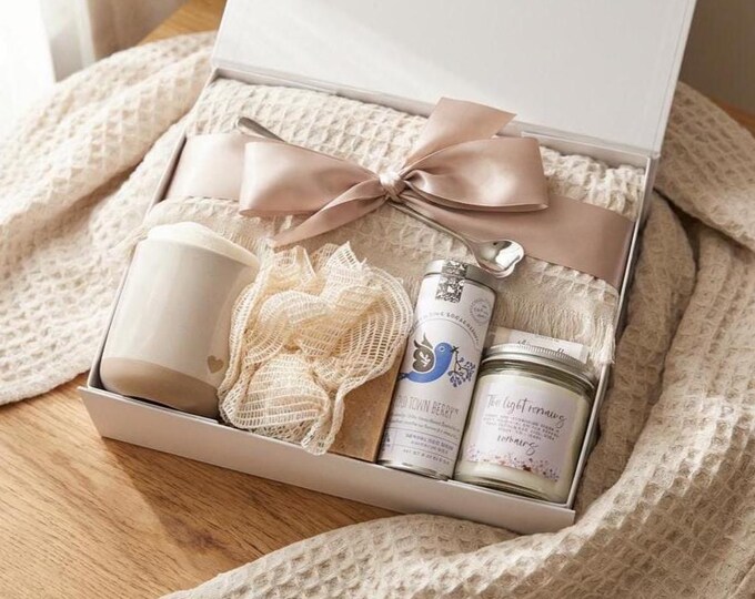 Sympathy Gift Basket, Loss Of Mother, Grief Care Package, Bereavement Condolences Gifts, Sorry For Your Loss, Gift Box For Women