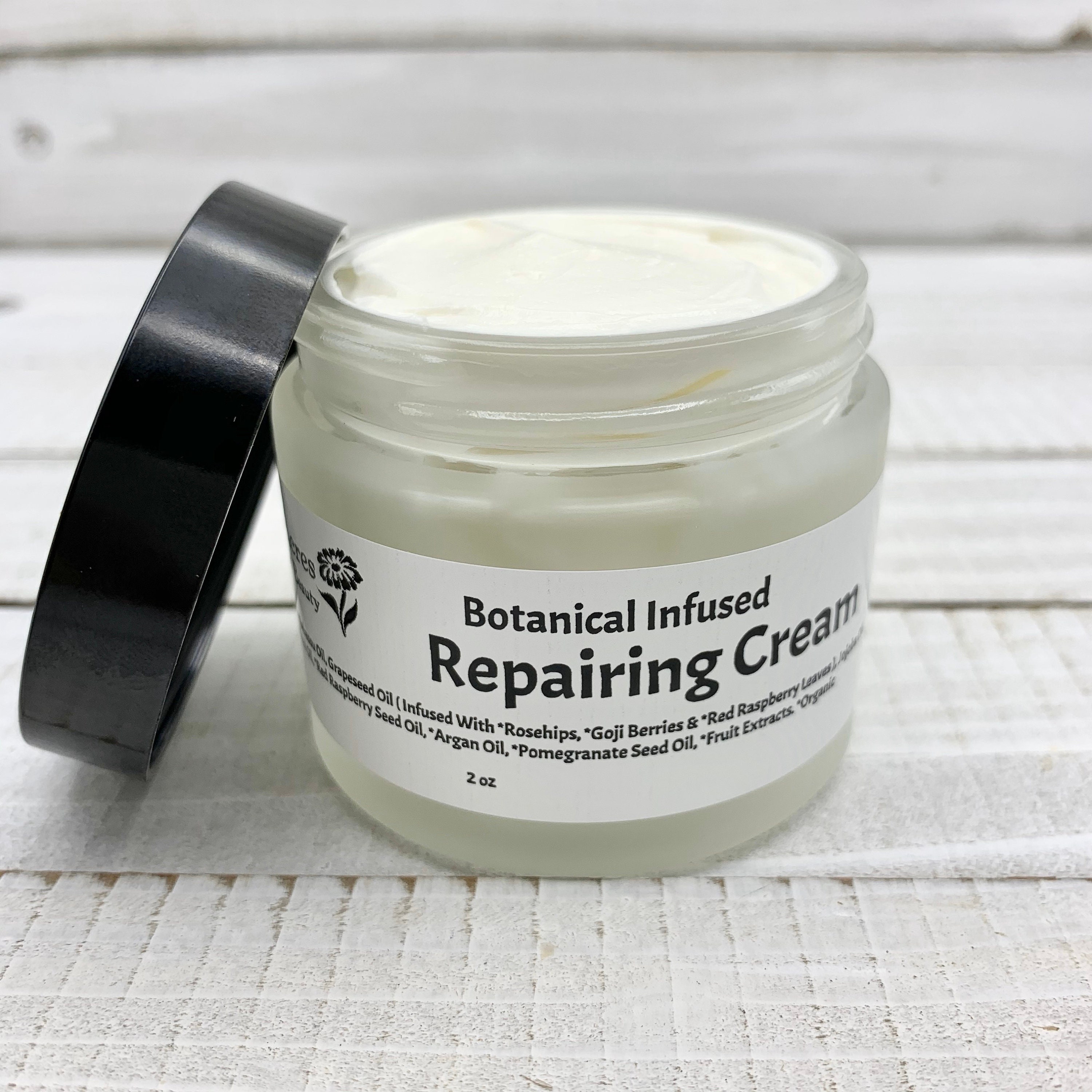 Botanical Infused Eye Cream, Organic Face Cream, Vitamin C Cream, Wrinkle Cream, Dry Skin Cream