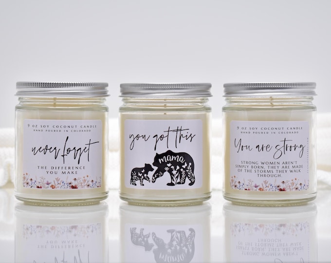 You Are Strong Cancer Candle, You Got This Encouragement Gift, IVF Fertility Candle, Chemotherapy Gifts