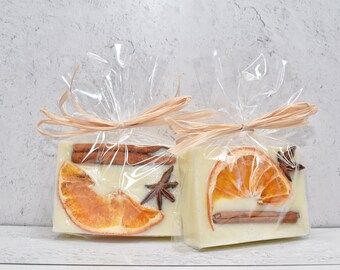 Orange Soap Favors, Lemon Soap Favors, Lavender Soap, Baby Shower Raffle, Bridal Party Gifts, Bridal Shower Favors, Handmade Soap Gifts