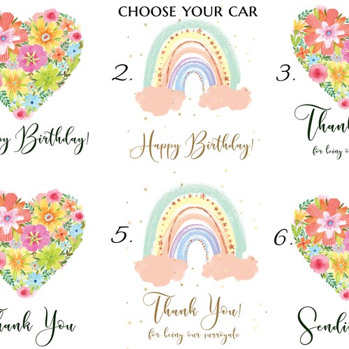 Surrogate Thank You, IVF Gifts, Surrogate Gift shops Box, Surrogate Birthday Box, Surrogate Gift Basket, IVF Care Package, Surrogacy Gifts