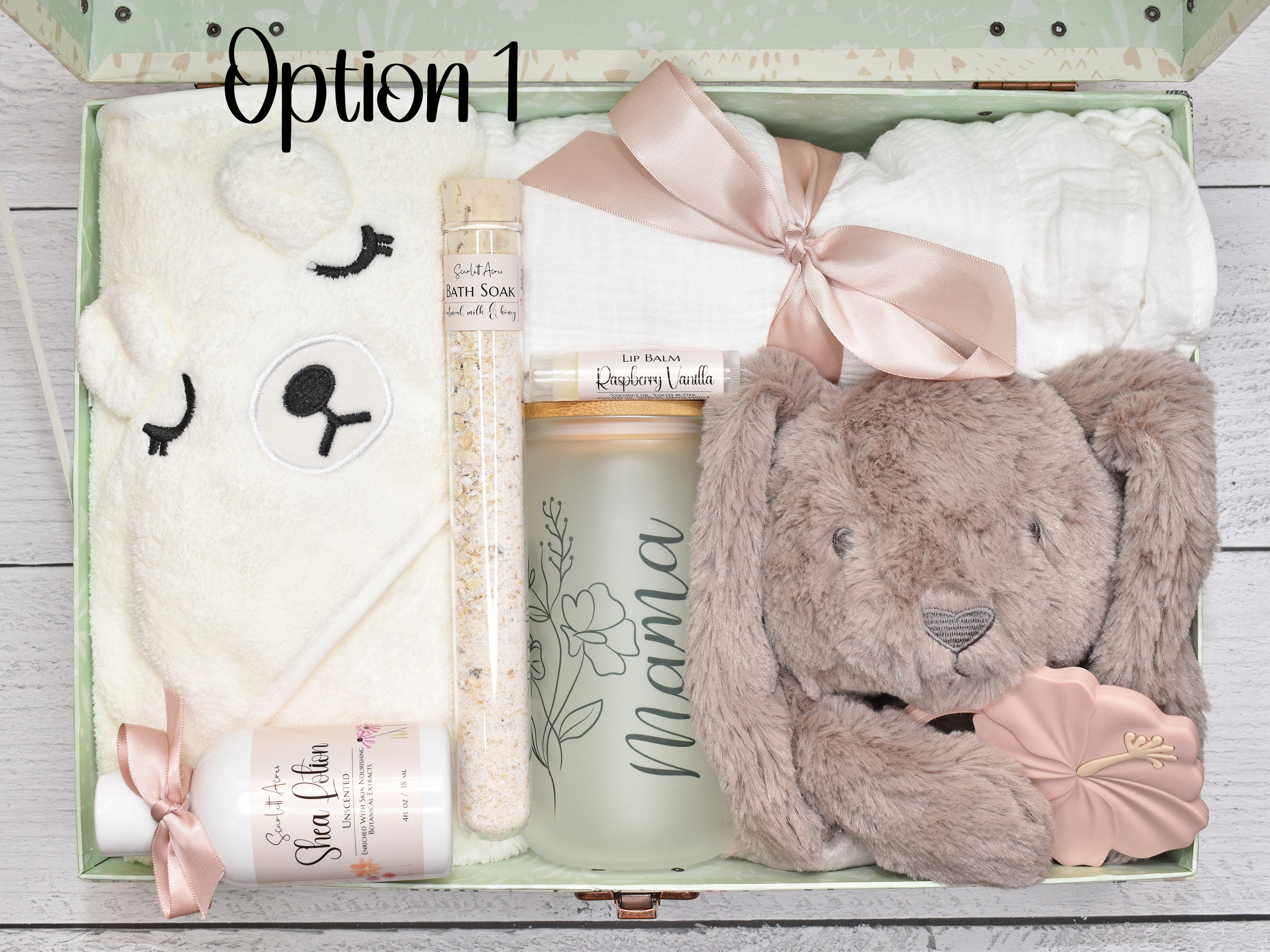 New Mom Gift Basket, 9 Luxury Baby Shower Gifts for Mom to Be