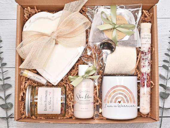 Self Care Gift Box, Comfort Care Package, Cancer Care Package, Mom  Christmas Gift Basket, Organic Spa Gift Set, Gift Baskets Women