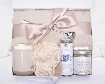 Sympathy Gift Basket, Loss Of Mother, Grief Care Package, Bereavement Condolences Gifts, Sorry For Your Loss, Gift Box For Women