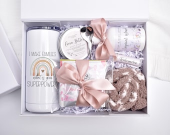 Surrogate Basket, Surrogacy Gifts, Surrogate Gift Box, Surrogate Mother, IVF Care Package, IUI Transfer Day, Surrogate Appreciation Gifts