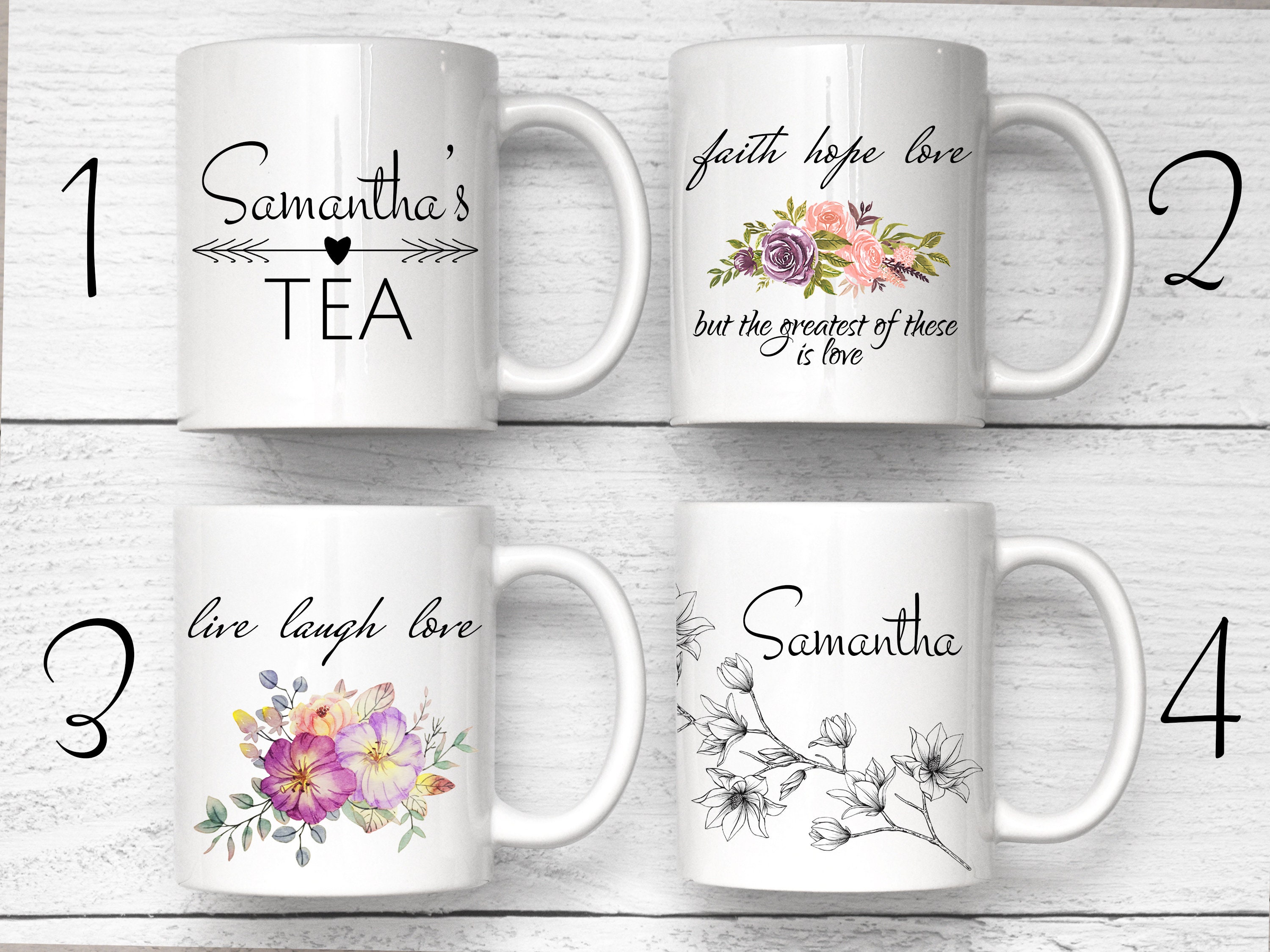 Tea Sampler Gift Set, Tea And Mug Gift Set, Tea & Candle Gift Box, Mom