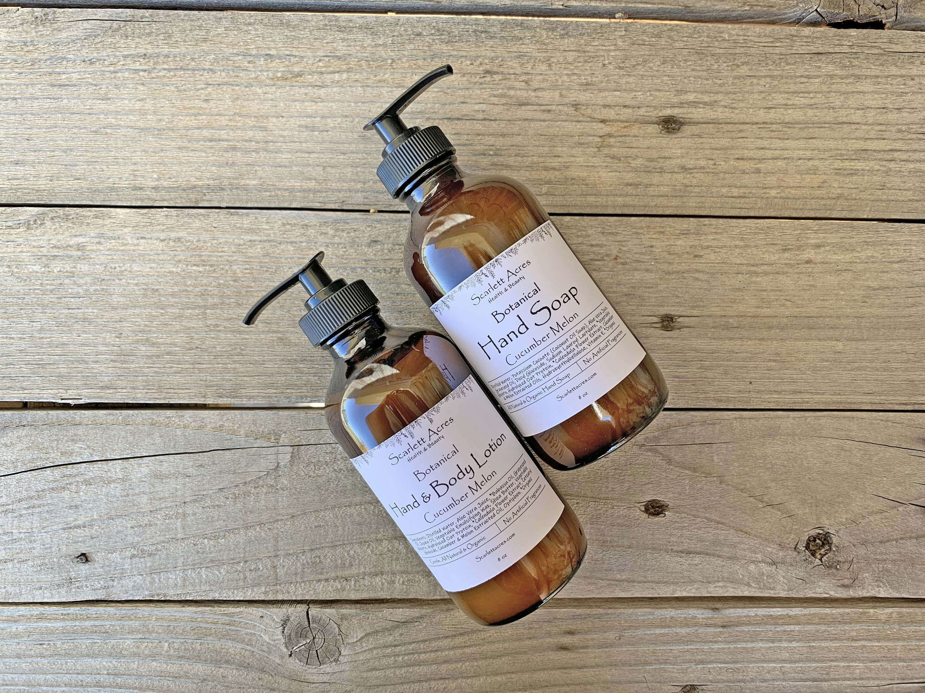 Hand Soap & Lotion Set, Lotion And Hand Soap Set, Natural Hand Soap