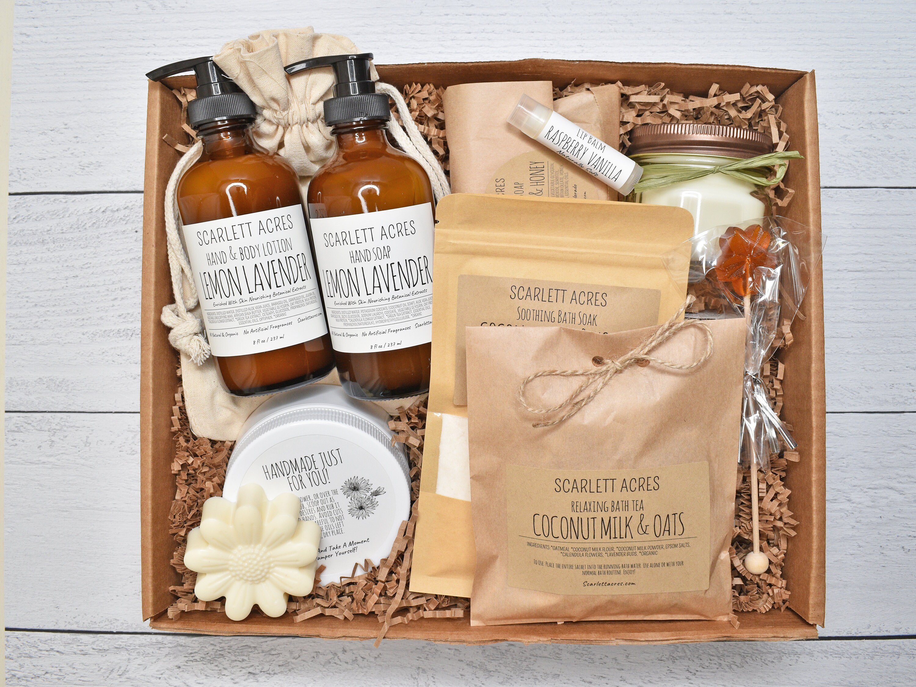 Sister Birthday Gift Box, Deluxe Care Package For Her, Gift Baskets For