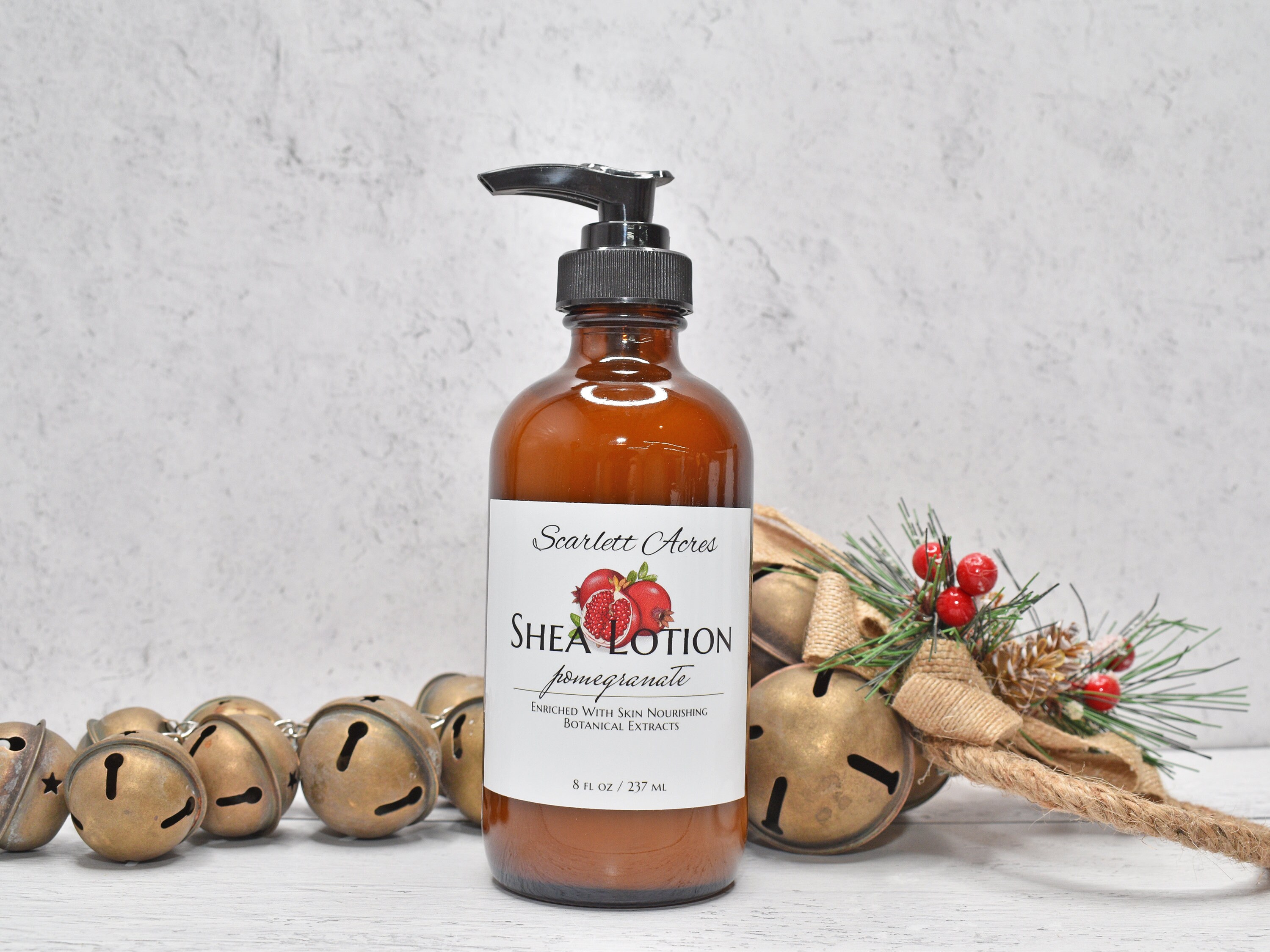 Pomegranate Lotion, Fall Scented Lotion, Pumpkin Spice Lotion, Shea Butter Lotion, Hand and Body