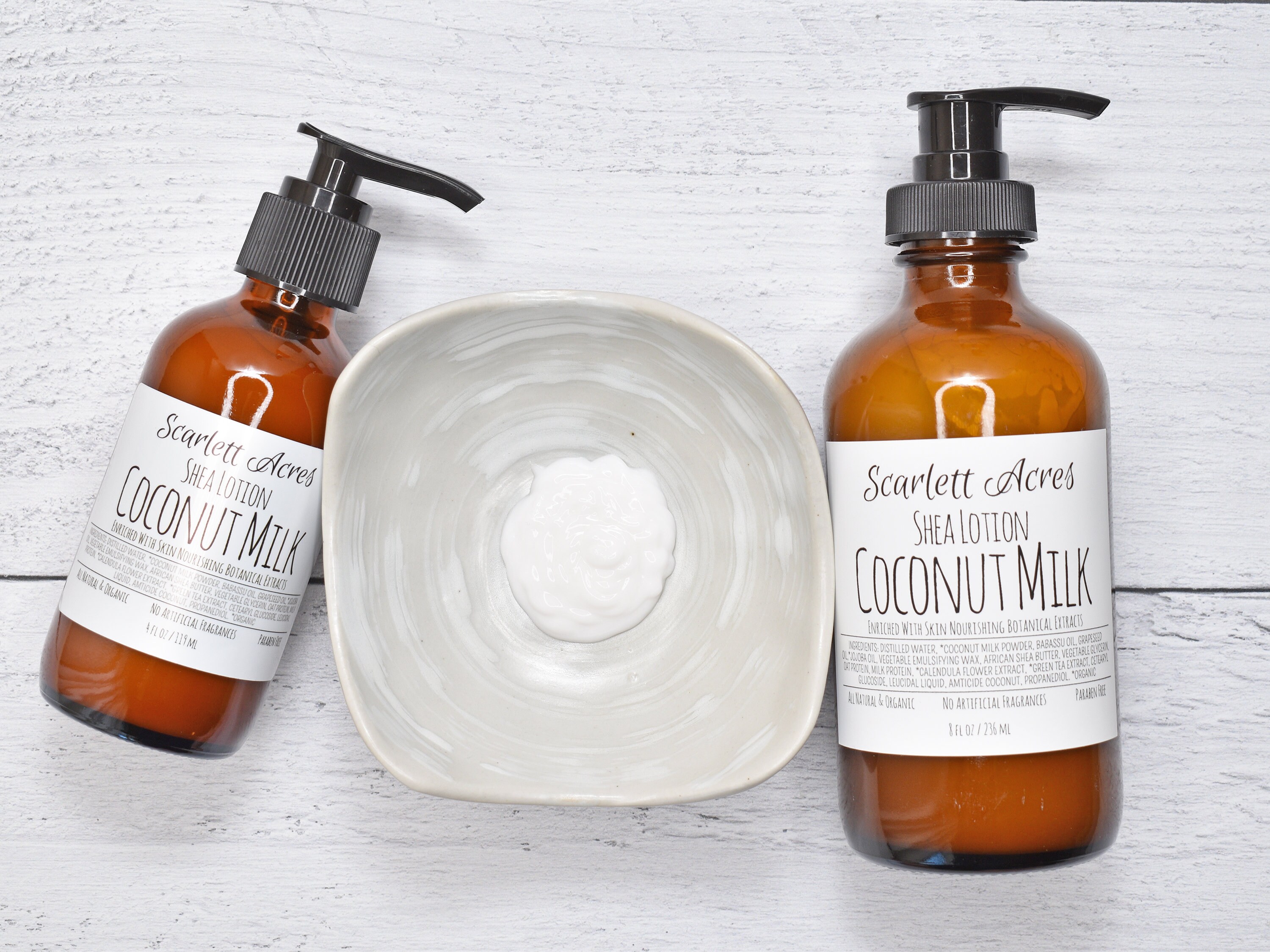 Unscented Lotion, Coconut Milk Lotion, Organic Hand Lotion, Hand & Body