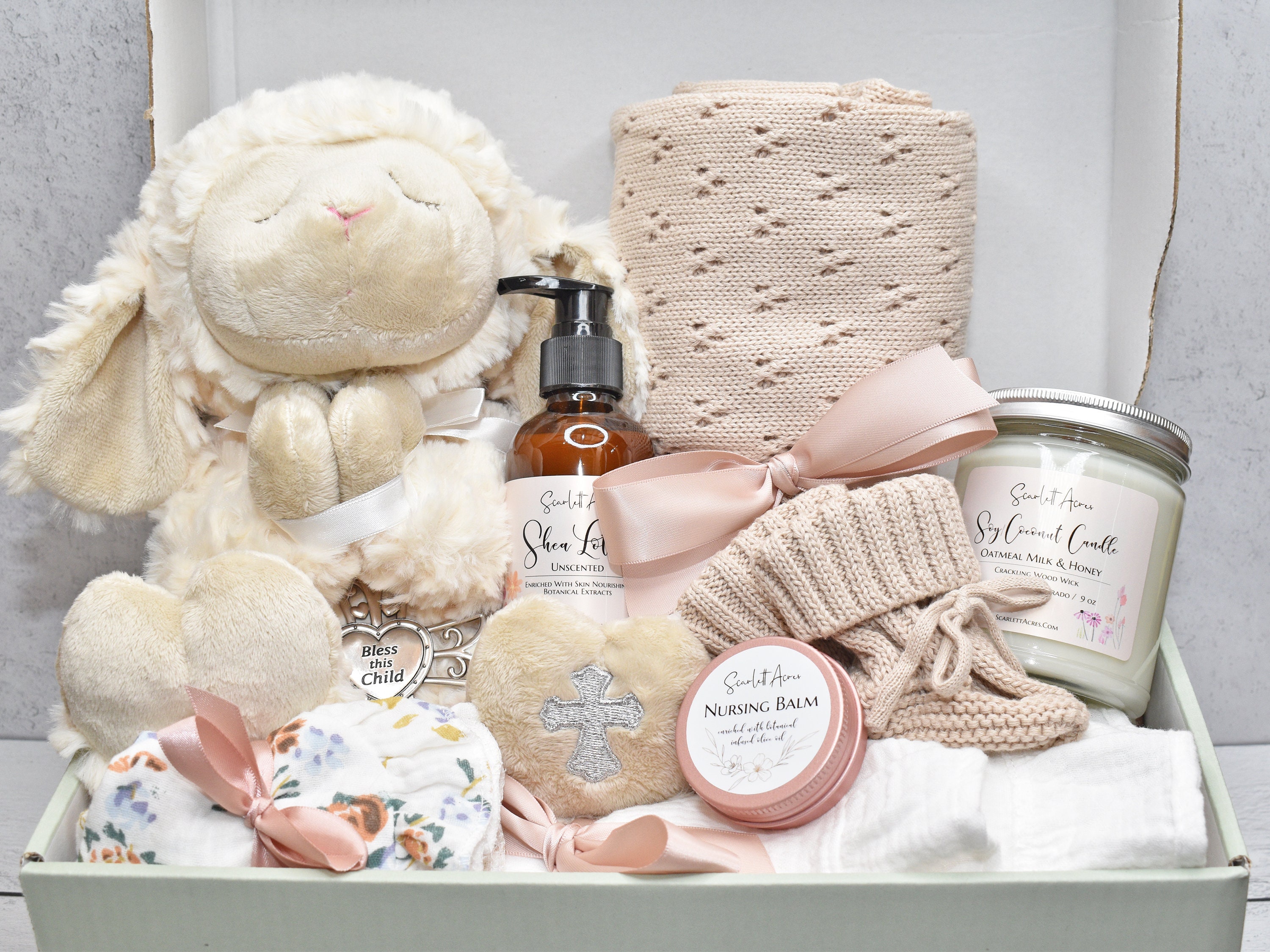 Baby Girl Gift Basket