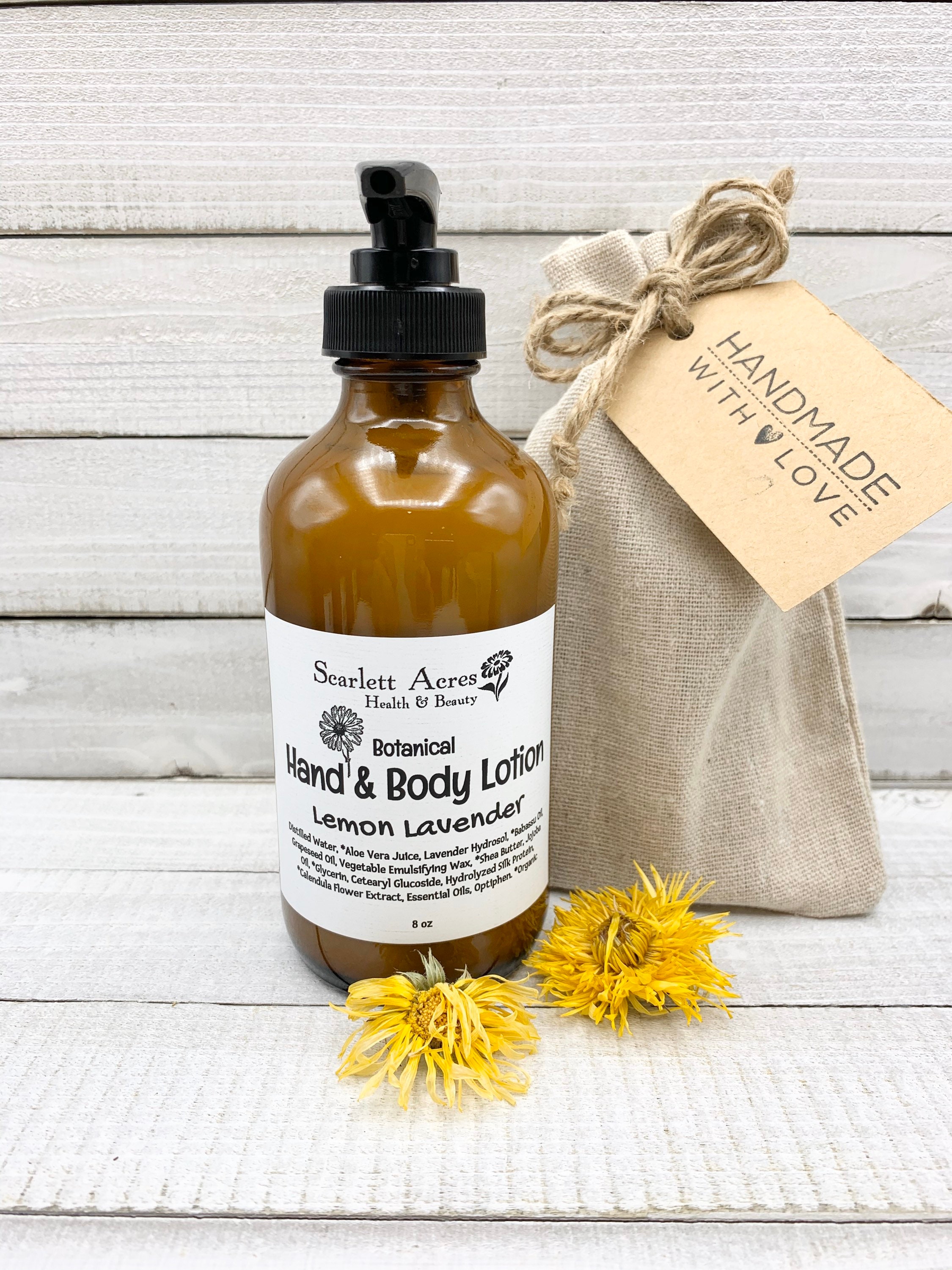 Shea Butter Lotion, Herbal Lotion, Botanical Lotion, Natural Body