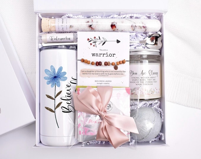 Cancer Care Package For Her, Chemo Gift Box, Breast Cancer Gift Basket, Comfort Care package, Cancer Survivor, Chemotherapy Gifts