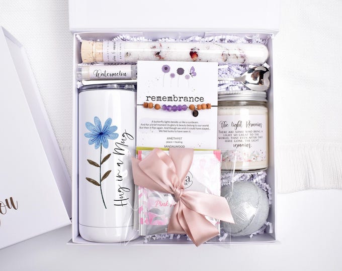 Grief Care Package, Sympathy Gift Box, Sympathy Gift Basket, Loss Of Mother, Death Of Father, Bereavement Gift Box, Sorry For Your Loss