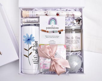 Fertility Gift Basket, Bracelet, Infertility Spa Gift Box, Necklace, IVF Care Package, IUI Transfer Day, Tea, Candle, Encouragement Gifts