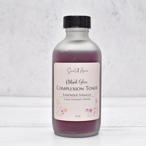 Lavender Vanilla Toner, Acne Prone Skin, Natural Face Toner, Dry Sensitive Skin, Oily Skin, Organic Facial Toner, Pineapple Toner, White Tea