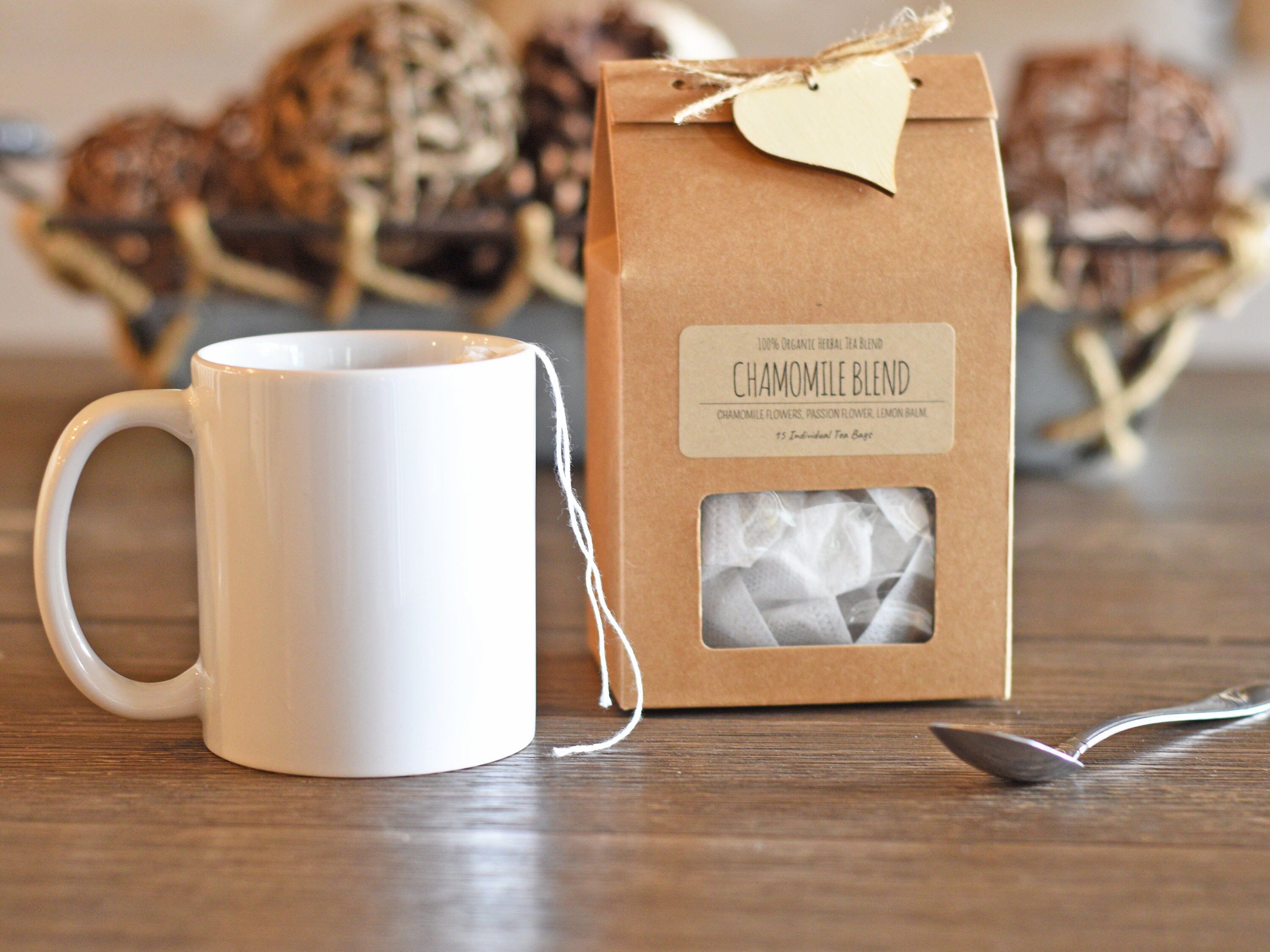 Tea Lover Gift, Tea & Mug Gift Set, Tea Gift Basket, Teacher