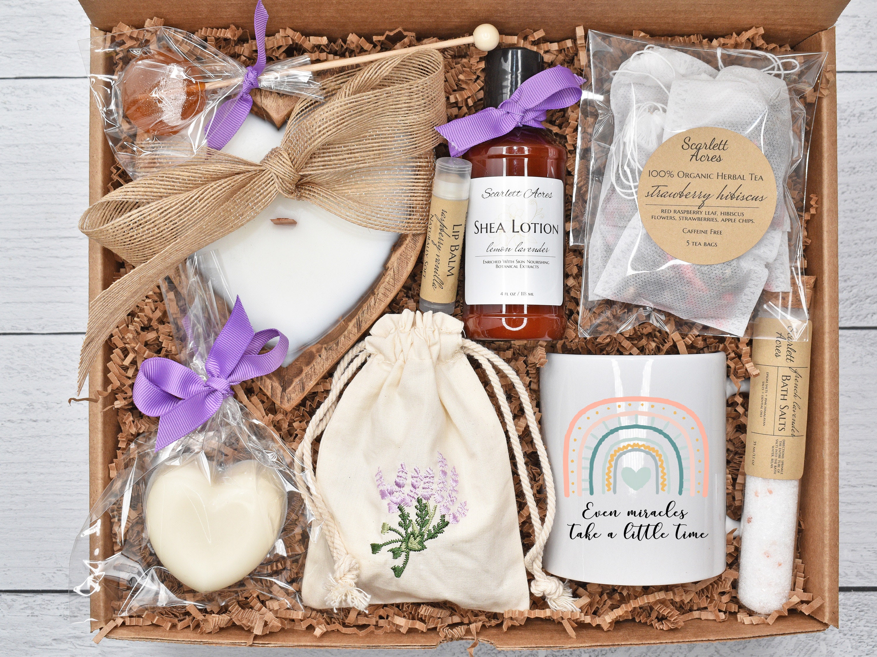 IVF Care Package, Fertility Gift Set, Infertility Gift Box, Fertility Gift Basket, Fertility